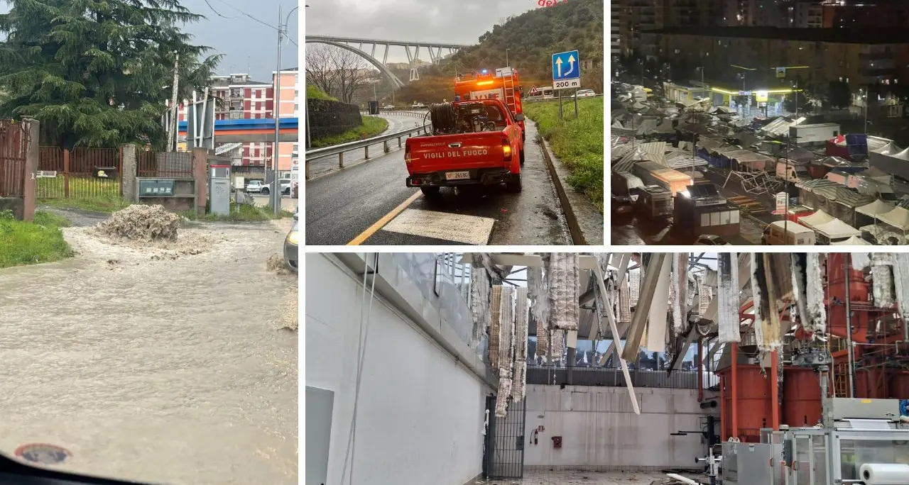 <p>Maltempo, il ciclone è in Calabria: allagamenti e disagi, danni al capannone dell’azienda Guglielmo – <span style=\"color:hsl(0,75%,60%);\">LIVE</span></p>