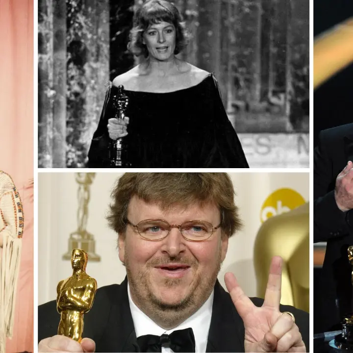 Oscar e politica: da Sean Penn a Vanessa Redgrave. Rifiuti clamorosi e discorsi che hanno fatto storia\n