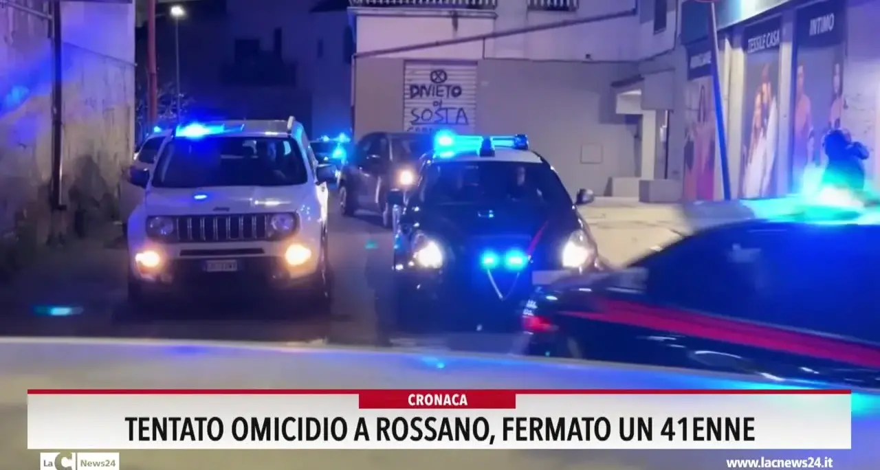 Tentato omicidio a Rossano, fermato un 41enne