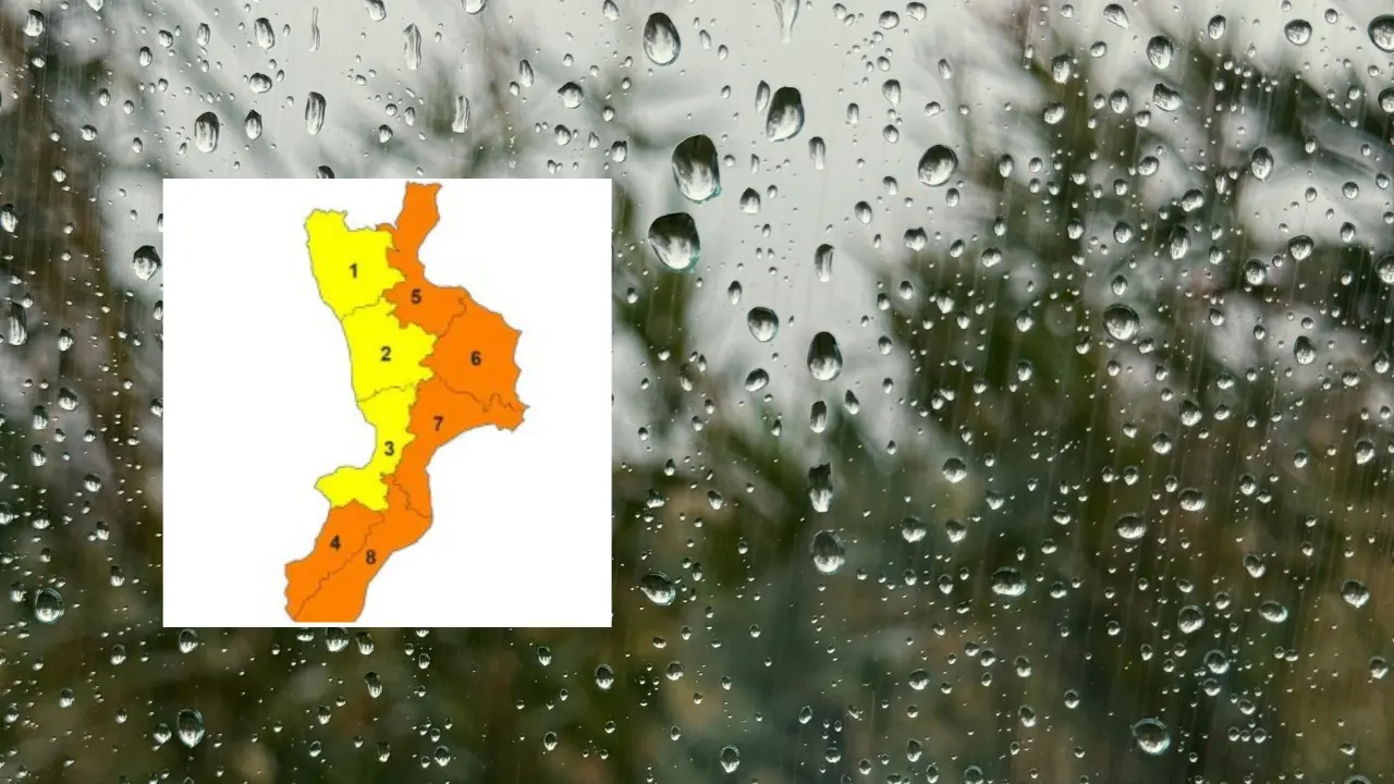 Maltempo, ancora allerta meteo in Calabria: domani sarà arancione in gran parte della regione\n