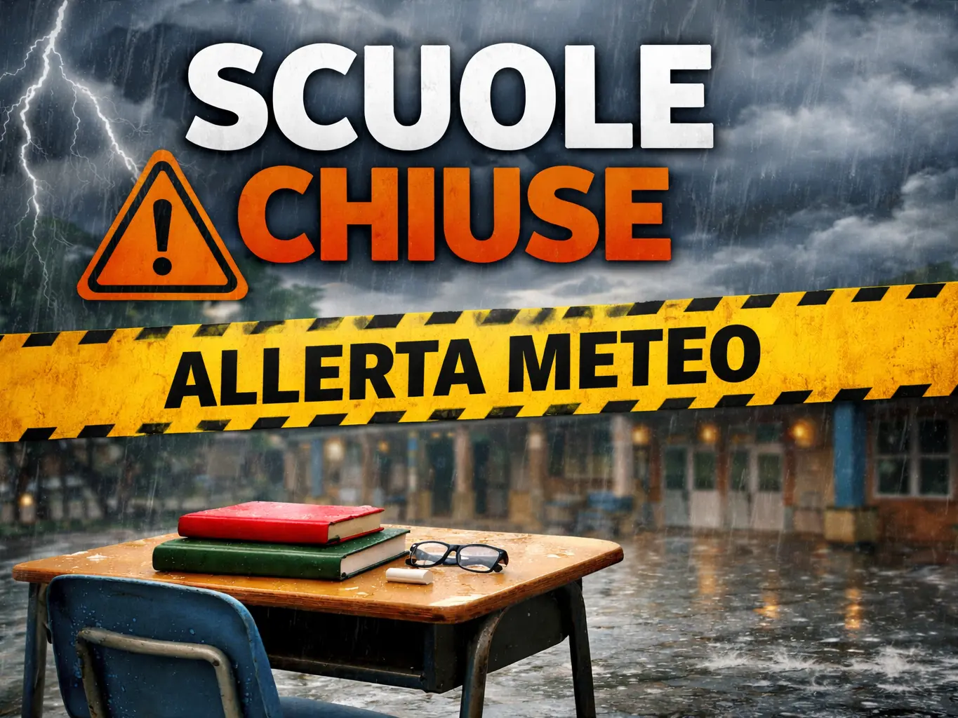 Maltempo, scuole chiuse anche domani in Calabria per l’allerta arancione: l’elenco – LIVE