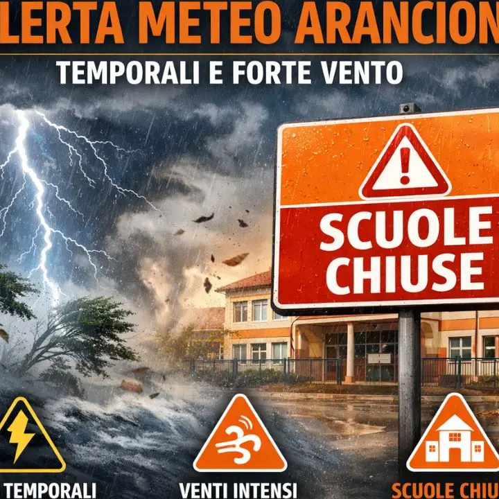 Allerta arancione ancora in Calabria: l’elenco delle scuole chiuse. Domani gialla sul Tirreno cosentino | ELENCO\n