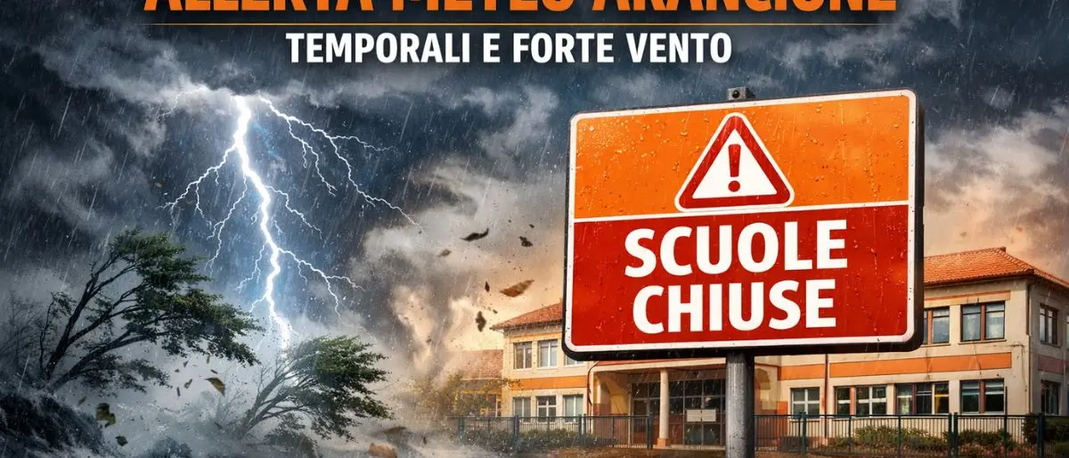 Allerta arancione ancora in Calabria: l’elenco delle scuole chiuse. Domani gialla sul Tirreno cosentino | ELENCO\n