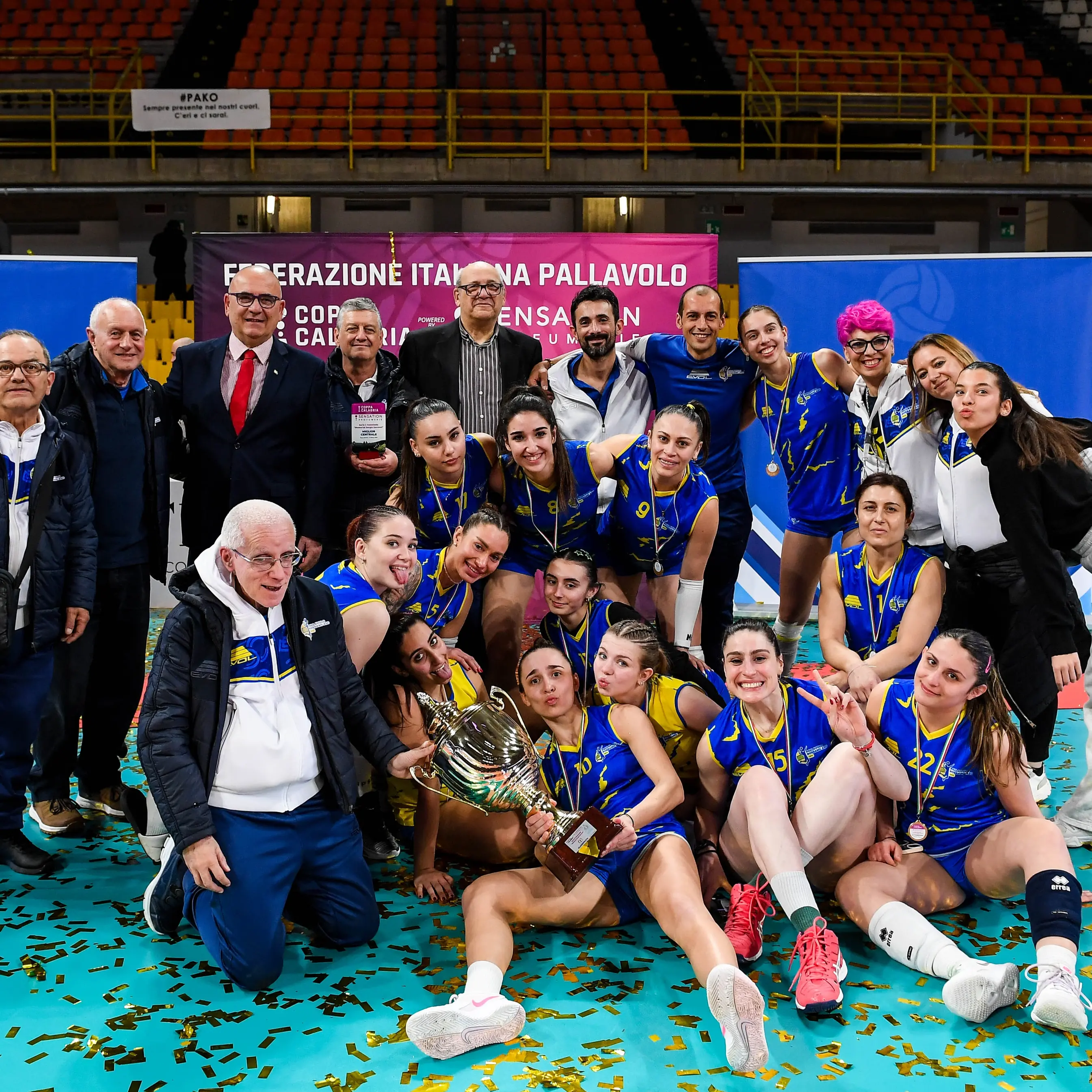Pallavolo Rossano conquista la Coppa Calabria: battuta Puliservice Reggio 3-1\n