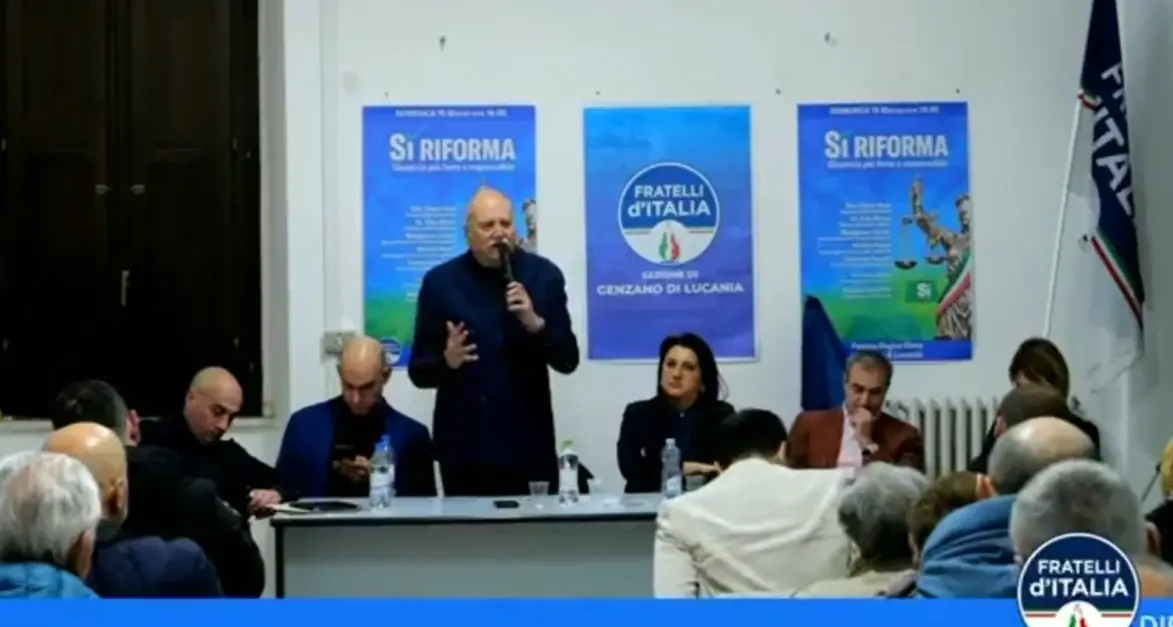 Referendum, Mattia (Fdi) «Usate il sistema clientelare»