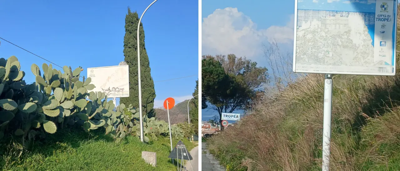 Tropea, Saragò: «Pannelli informativi sbiaditi e cartelli usurati, la segnaletica turistica va rinnovata»