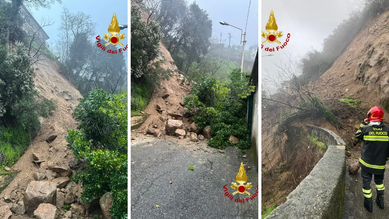 Maltempo, a Mesoraca una frana compromette la stabilità di diverse abitazioni: evacuate 15 famiglie\n