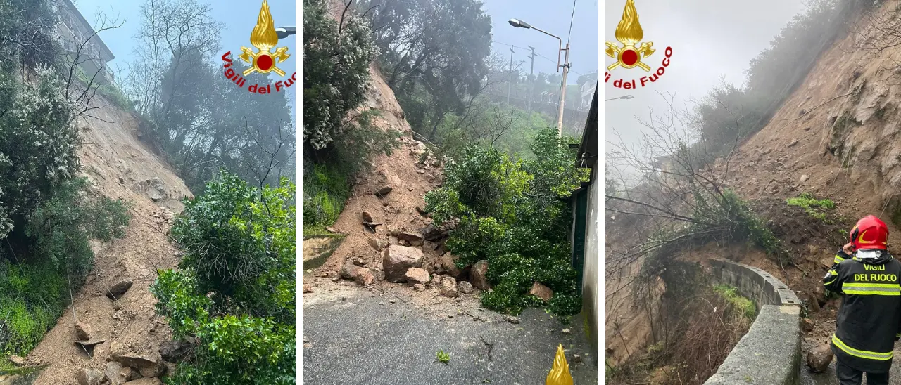 Maltempo, a Mesoraca una frana compromette la stabilità di diverse abitazioni: evacuate 15 famiglie\n