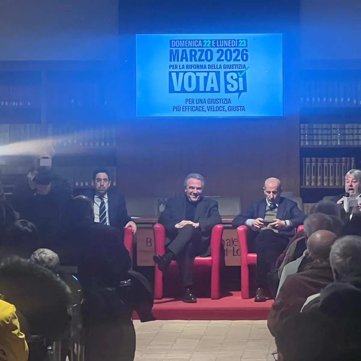 Il Sottosegretario Sbarra a Locri ad una iniziativa sulle ragioni del SÌ al Referendum sulla Giustizia\n