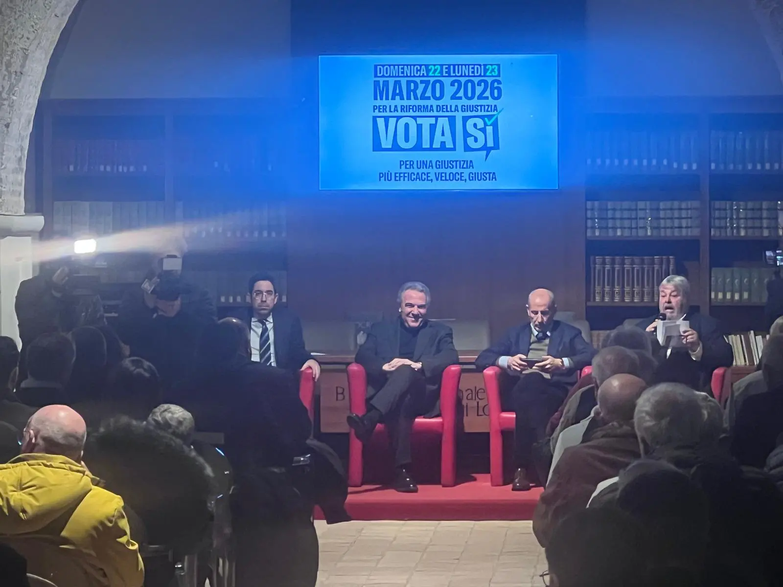 Il Sottosegretario Sbarra a Locri ad una iniziativa sulle ragioni del SÌ al Referendum sulla Giustizia\n