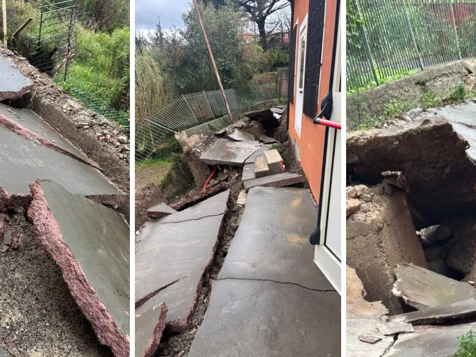 Maltempo, a Capistrano cede l’atrio di una scuola. Plesso chiuso e bimbi accompagnati a casa