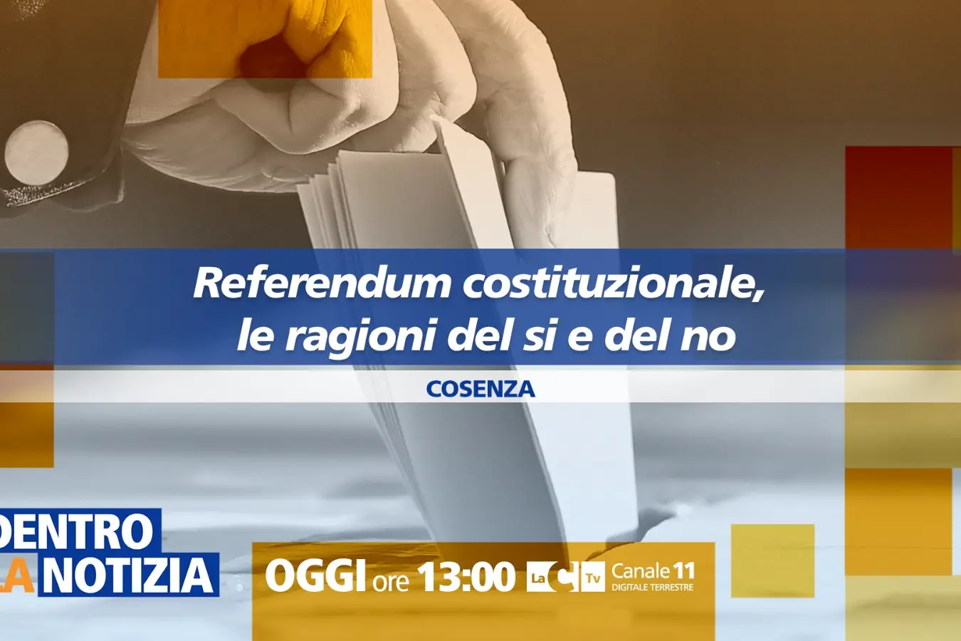Referendum sulla giustizia: le ragioni del sì e del no al centro della nuova puntata di Dentro la notizia\n