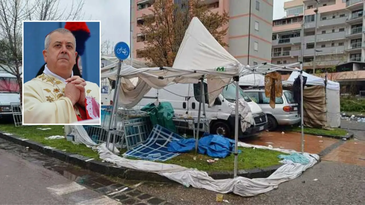 Maltempo a Cosenza, mons. Checchinato: «Sono vicino agli ambulanti della Fiera di San Giuseppe»\n