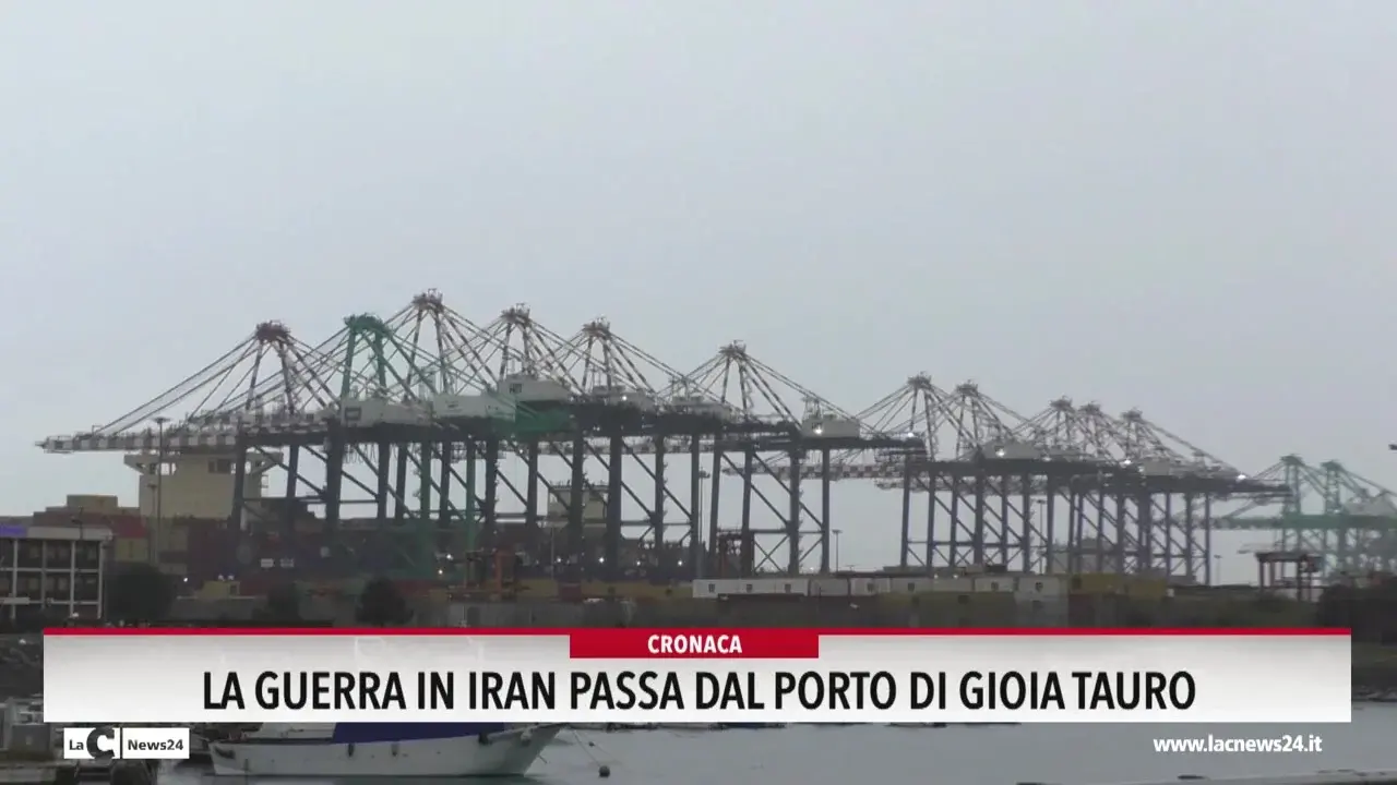 La guerra in Iran passa dal porto di Gioia Tauro