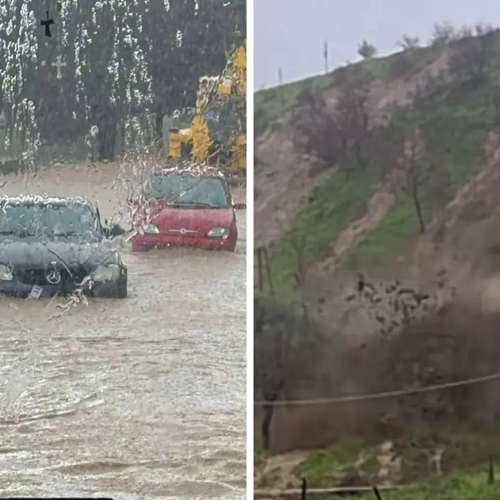Calabria, il ciclone Jolina infierisce sullo Jonio: decine di famiglie evacuate e auto in trappola sulla statale 106\n