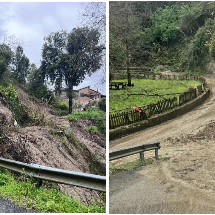 Maltempo, grossi disagi a Sorianello e Gerocarne: abitazioni isolate dalle frane e famiglie evacuate\n