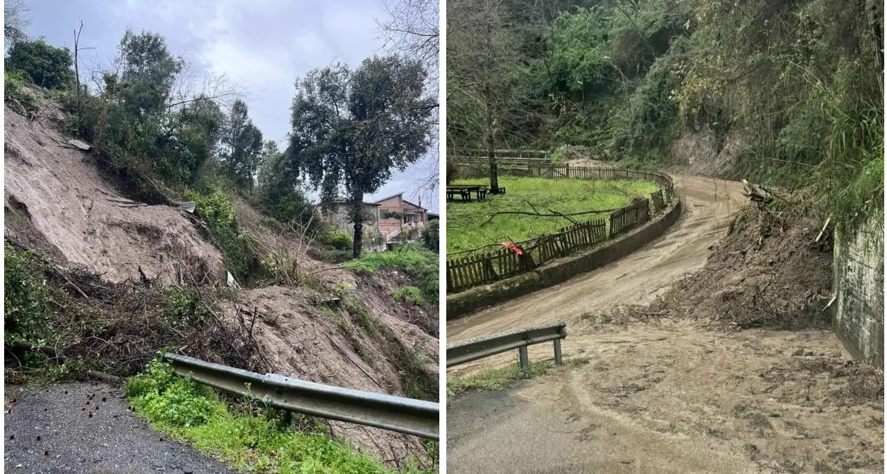 Maltempo, grossi disagi a Sorianello e Gerocarne: abitazioni isolate dalle frane e famiglie evacuate\n