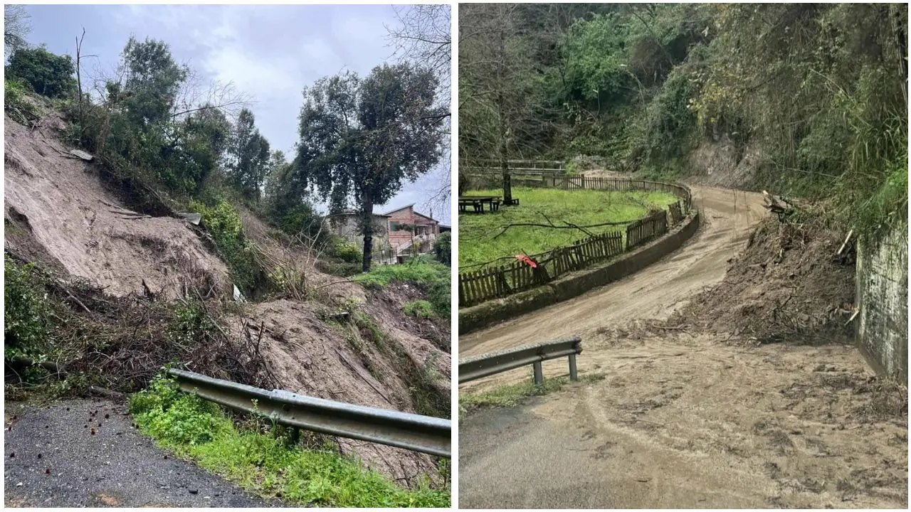 Maltempo, grossi disagi a Sorianello e Gerocarne: abitazioni isolate dalle frane e famiglie evacuate\n