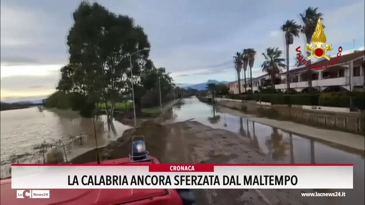 La Calabria ancora sferzata dal maltempo