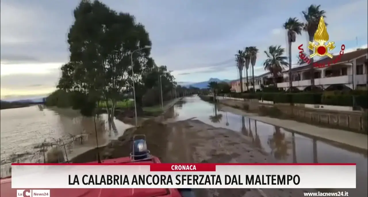 La Calabria ancora sferzata dal maltempo