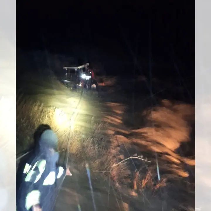 Travolto dalla piena, salvato all’ultimo istante: intervento eroico dei Vigili del Fuoco a Cardeto\n