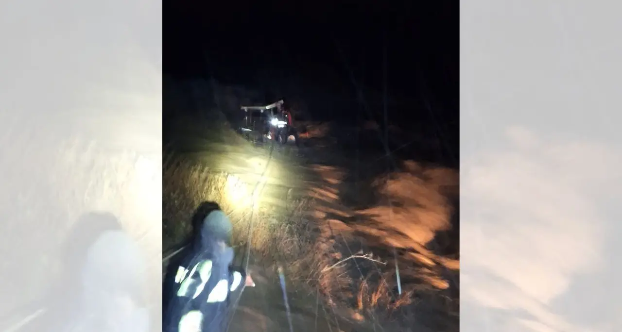 Travolto dalla piena, salvato all’ultimo istante: intervento eroico dei Vigili del Fuoco a Cardeto\n