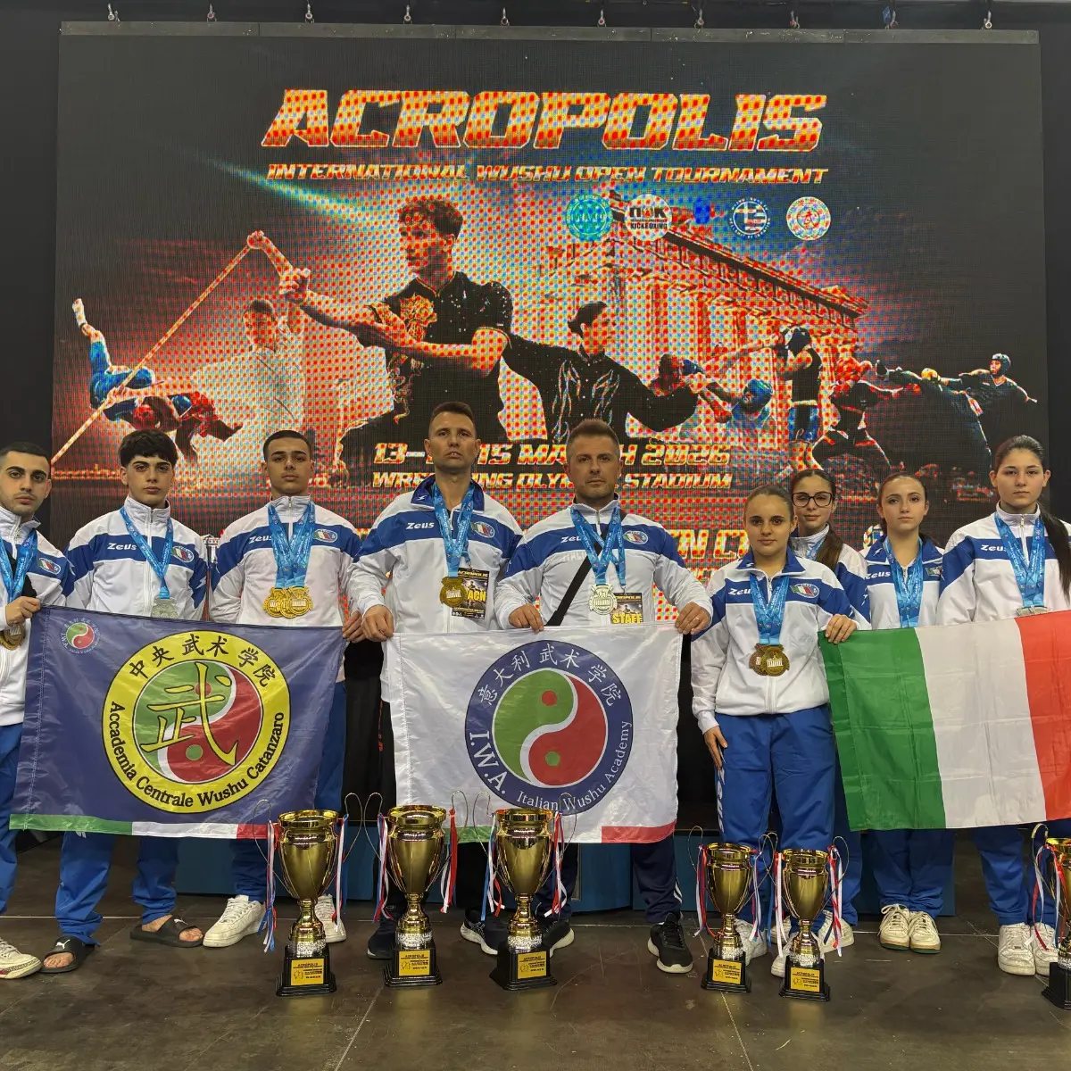 Catanzaro sul podio internazioniale del Wushu,\u00A0gli atleti si impongono al 6th Acropolis International Wushu Open\n