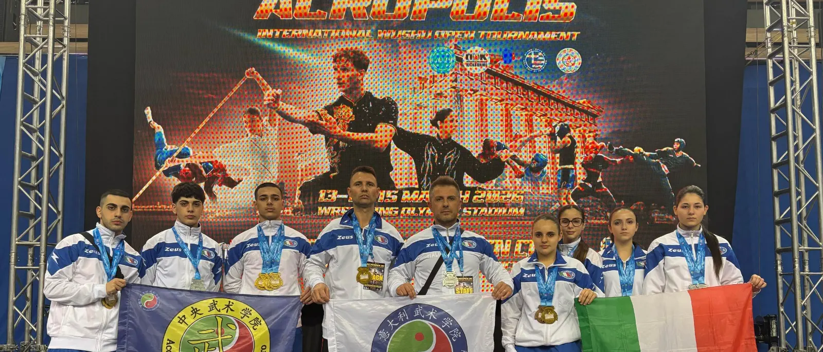 Catanzaro sul podio internazioniale del Wushu,\u00A0gli atleti si impongono al 6th Acropolis International Wushu Open\n