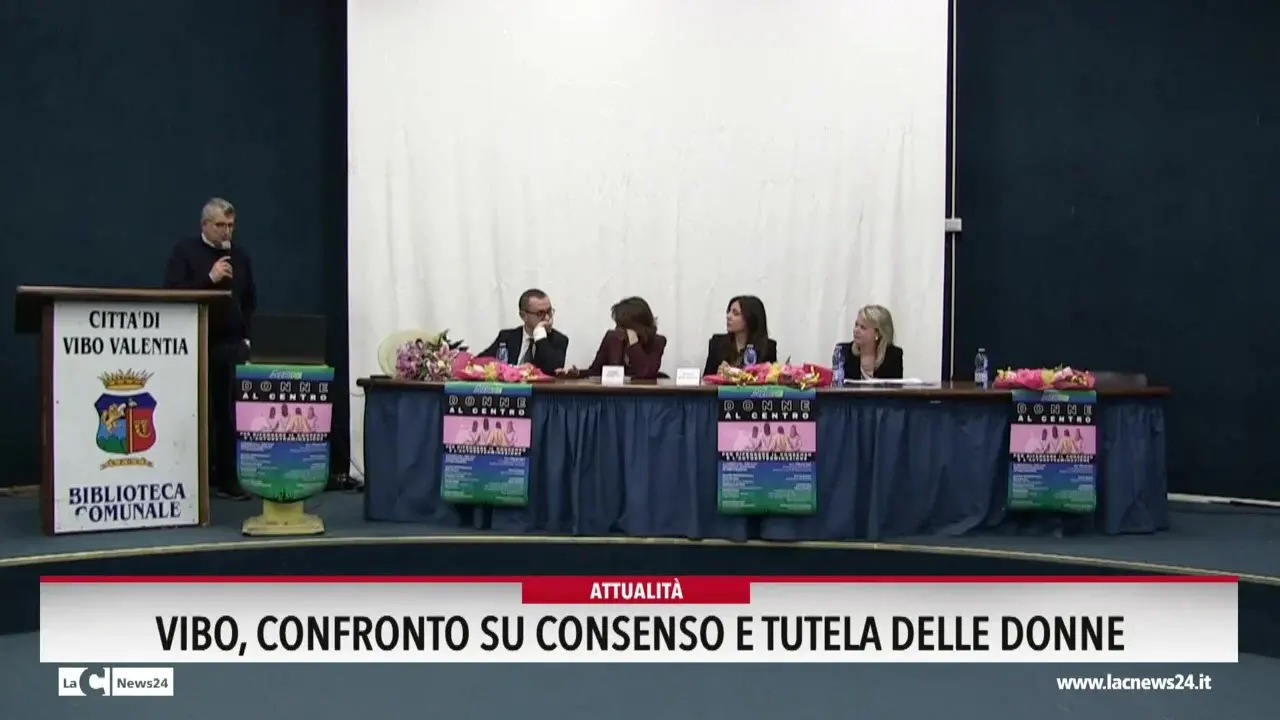 A Vibo confronto su consenso e tutela delle donne