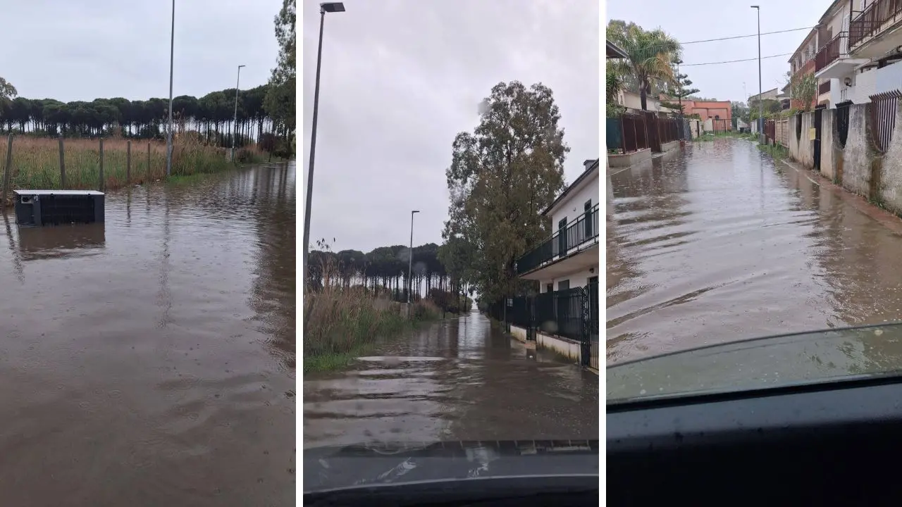 Corigliano Rossano, allagamenti e strade impraticabili: rottura argine sul Muzzolito\n