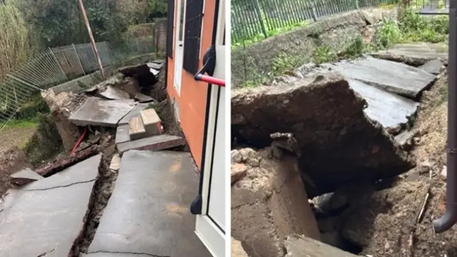 <p>Il cedimento nella scuola elementare di Capistrano</p>\\n