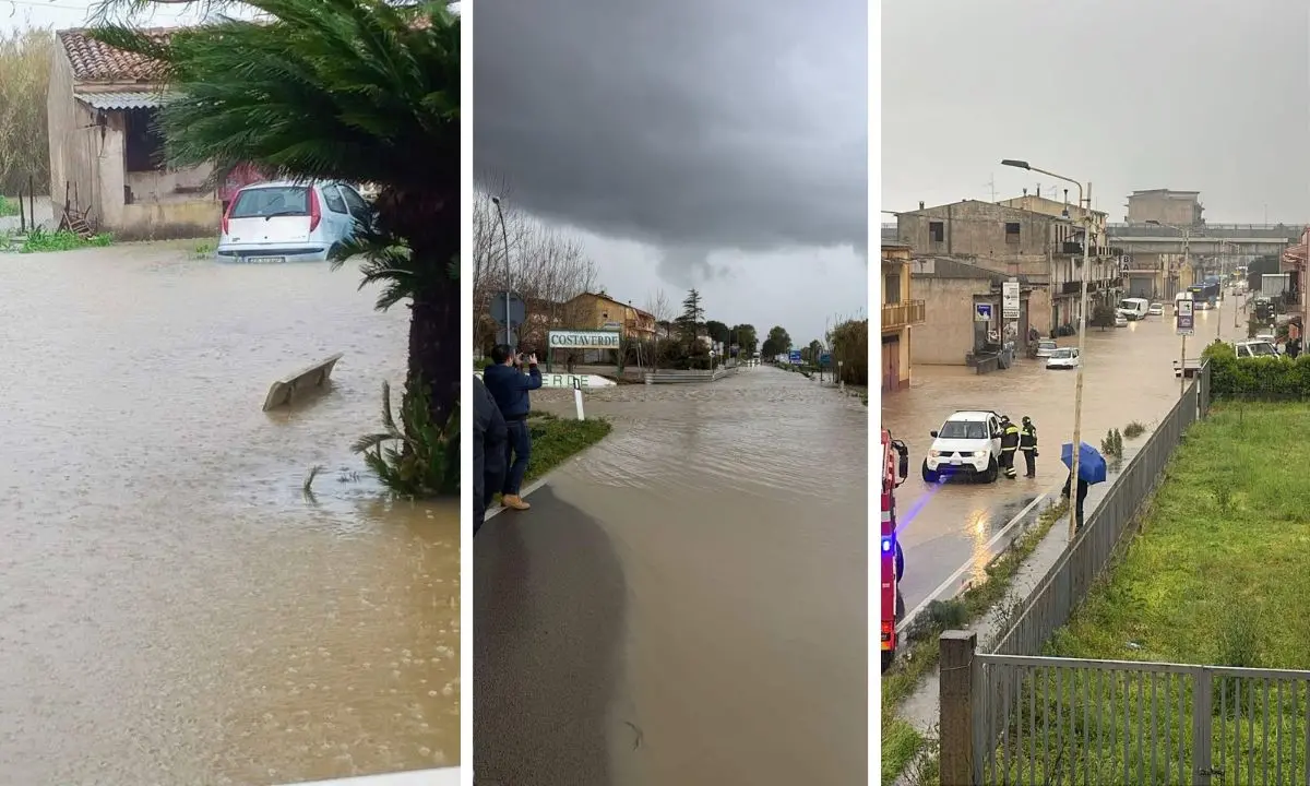 Sibaritide sott’acqua: esondano fiumi e fiumare, evacuazioni e danni diffusi –\u00A0VIDEO\n