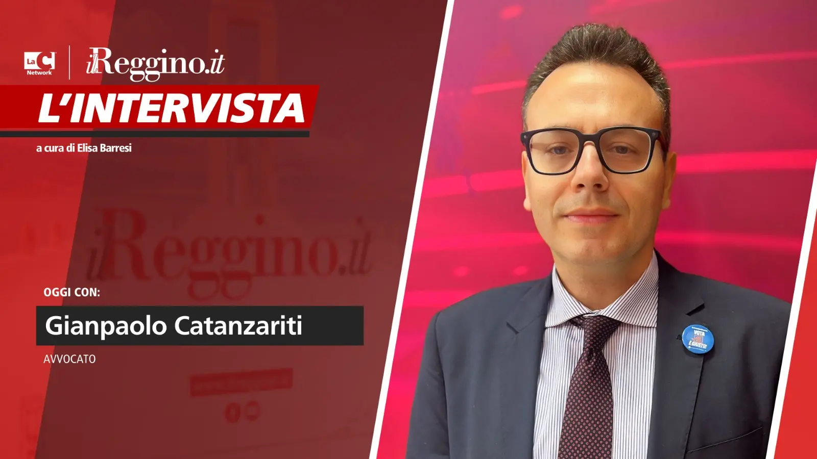 Referendum sulla riforma della giustizia, l’avvocato Gianpaolo Catanzariti: «Con il sì più garanzie per i cittadini e magistrati più indipendenti»\n