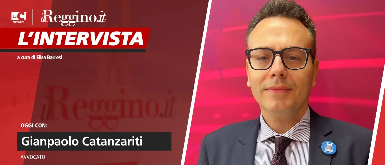 Referendum sulla riforma della giustizia, l’avvocato Gianpaolo Catanzariti: «Con il sì più garanzie per i cittadini e magistrati più indipendenti»\n