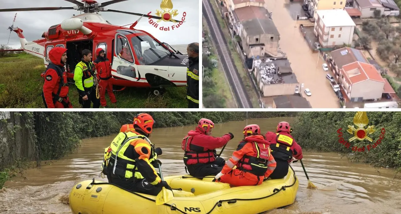 Crosia sott’acqua, un uomo bisognoso di cure mediche raggiunto e salvato dai vigili del fuoco\n