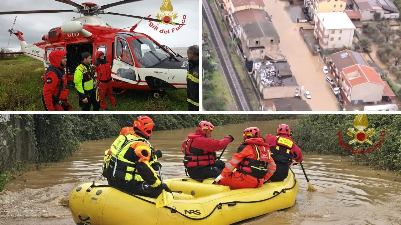 Crosia sott’acqua, un uomo bisognoso di cure mediche raggiunto e salvato dai vigili del fuoco\n