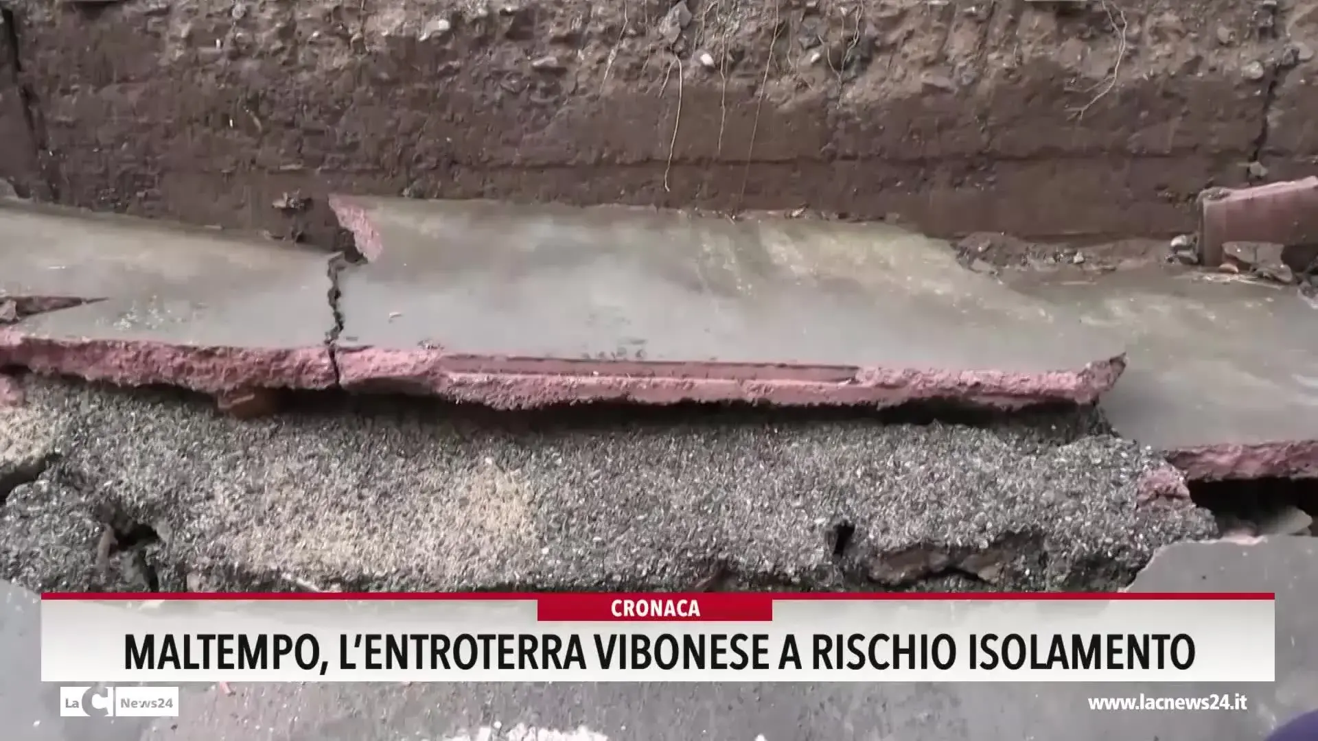 Maltempo, l'entroterra Vibonese a rischio isolamento