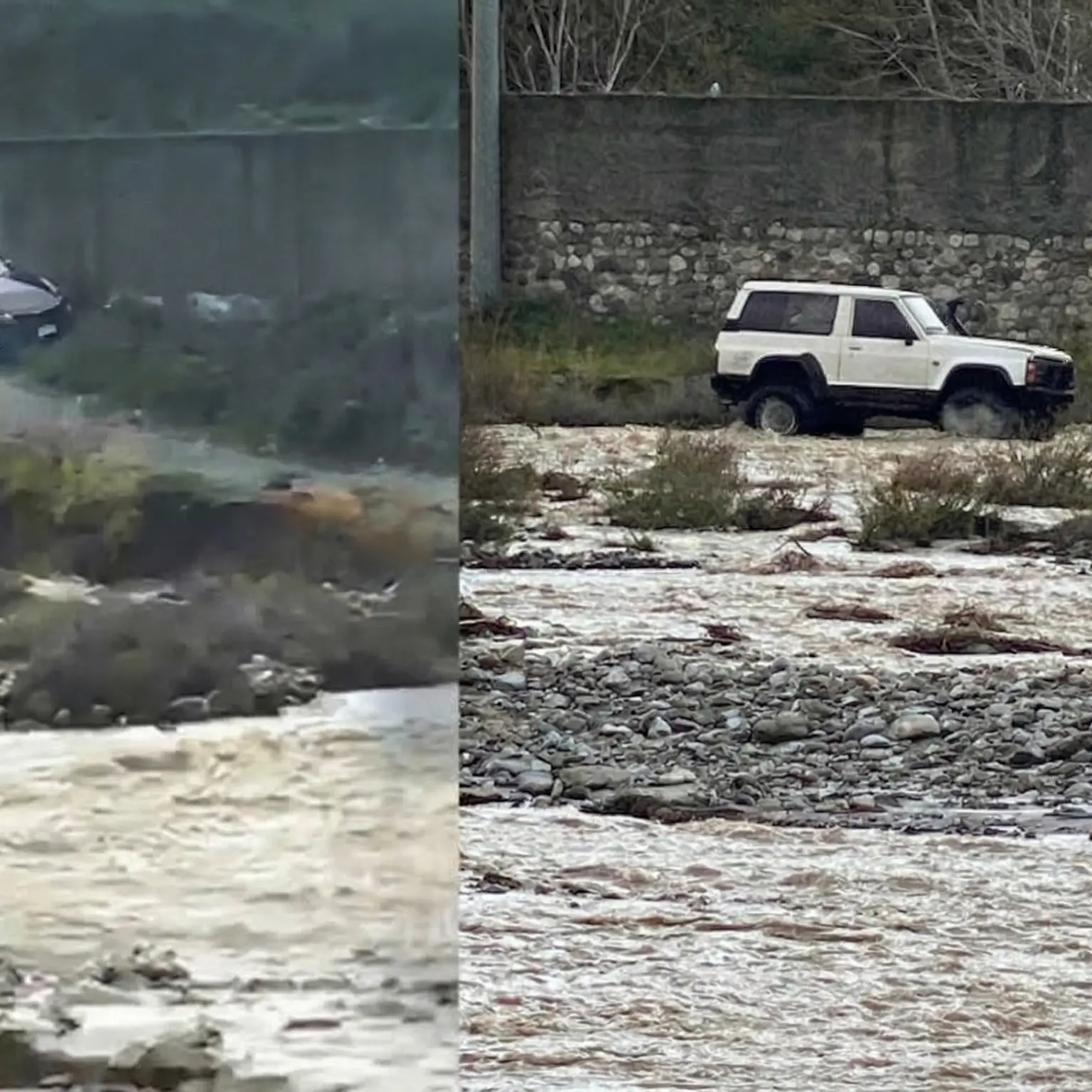 <p>Reggio Calabria, auto si ribalta in un torrente: i carabinieri <span style=\"color:hsl(0, 75%, 60%);\">salvano due persone</span> intrappolate dentro</p>