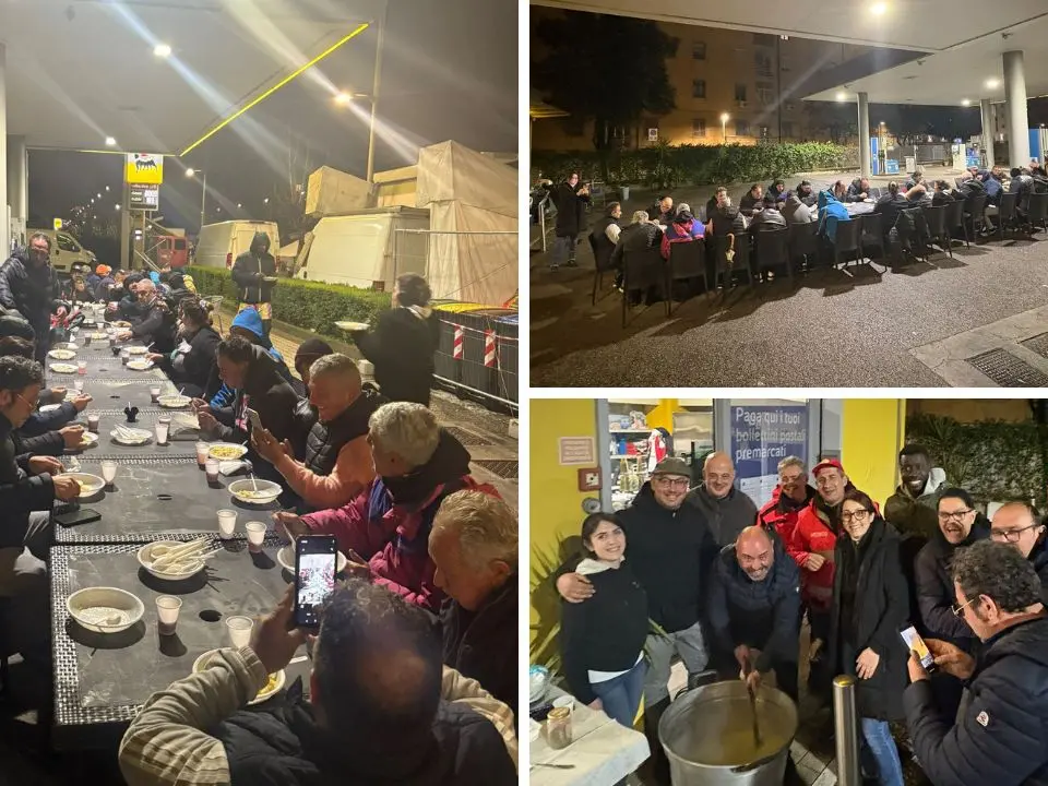 Gli ambulanti raccontano anche la solidarietà di Cosenza: «Accoglienza micidiale!» – VIDEO