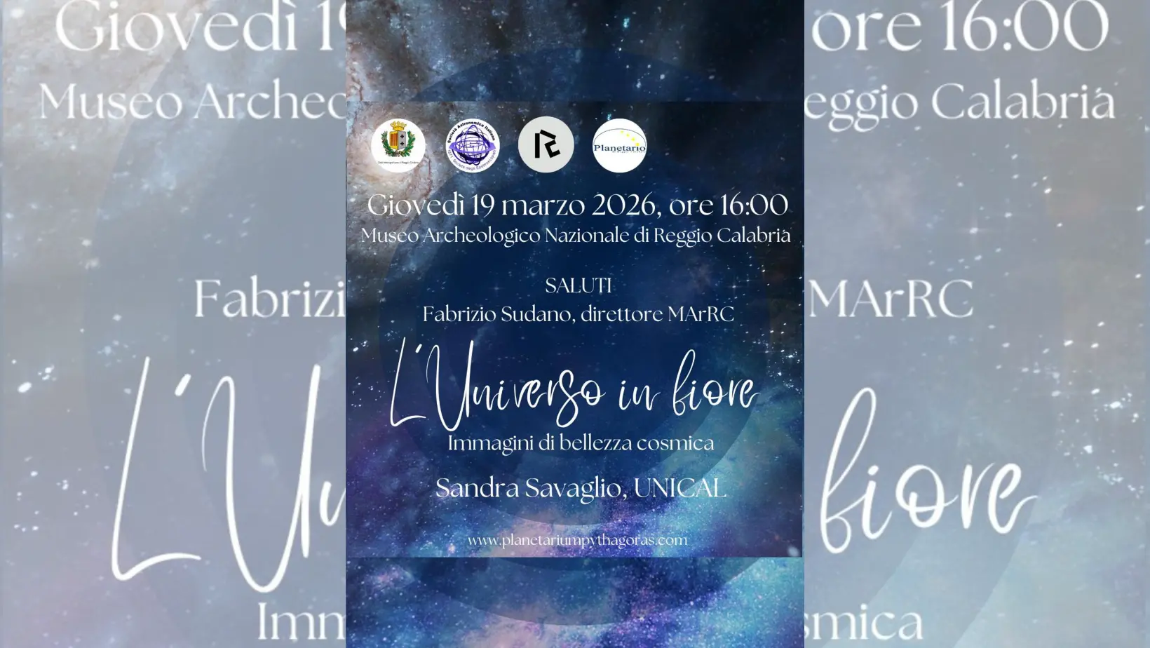 \"L’universo in fiore: immagini di bellezza cosmica\", al Museo Archeologico di Reggio un viaggio tra scienza e meraviglia\n