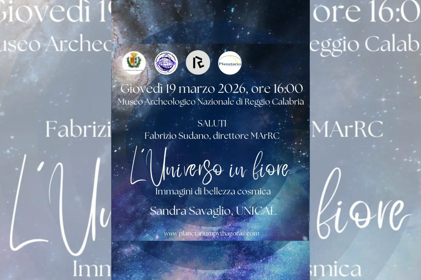 \"L’universo in fiore: immagini di bellezza cosmica\", al Museo Archeologico di Reggio un viaggio tra scienza e meraviglia\n