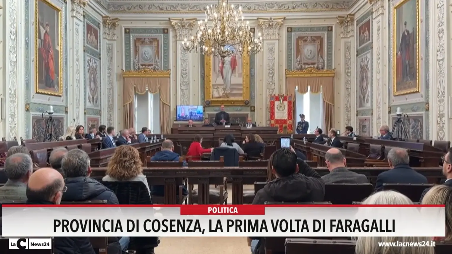 Provincia di Cosenza, la prima volta di Faragalli