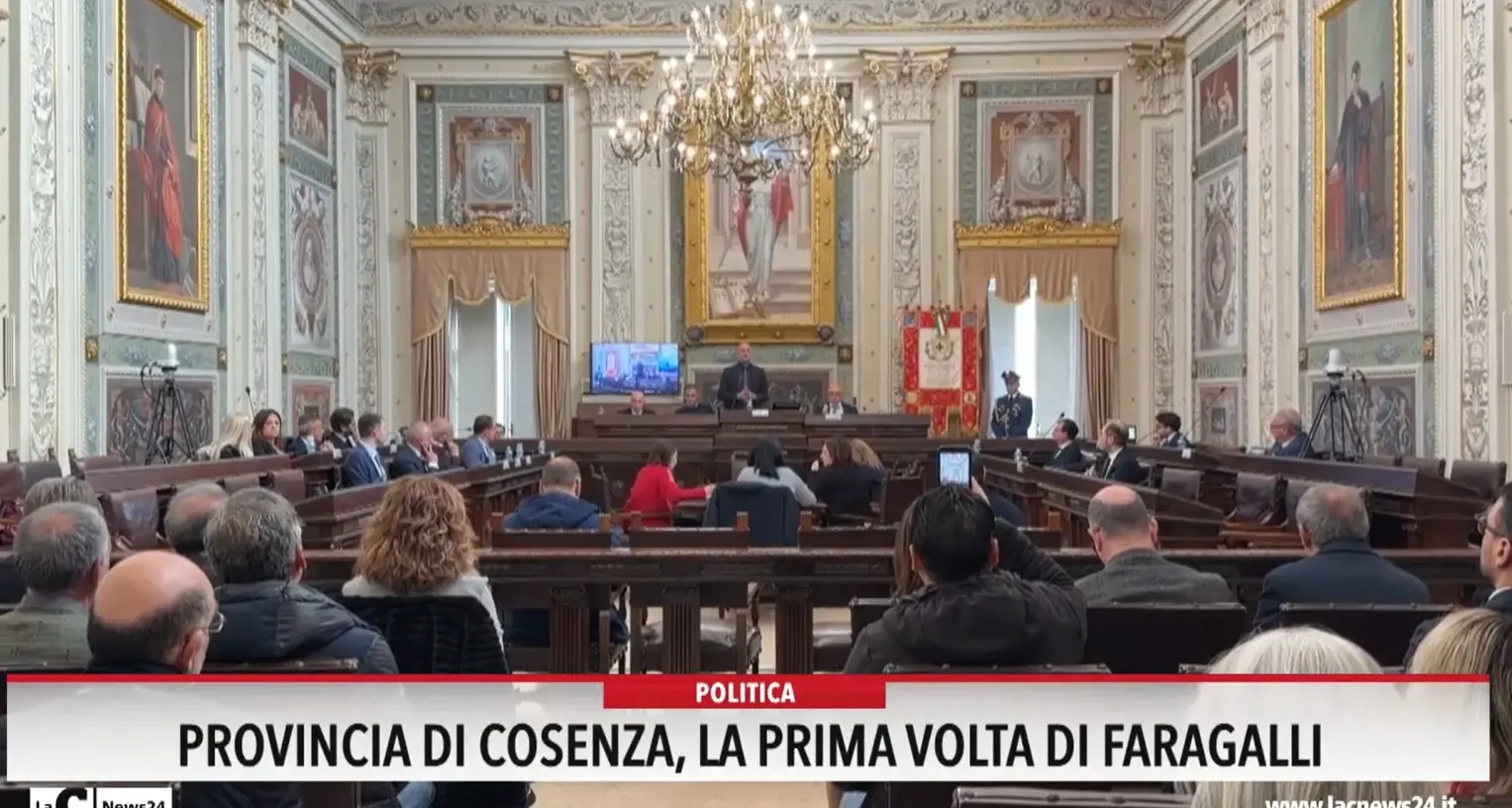 Provincia di Cosenza, la prima volta di Faragalli