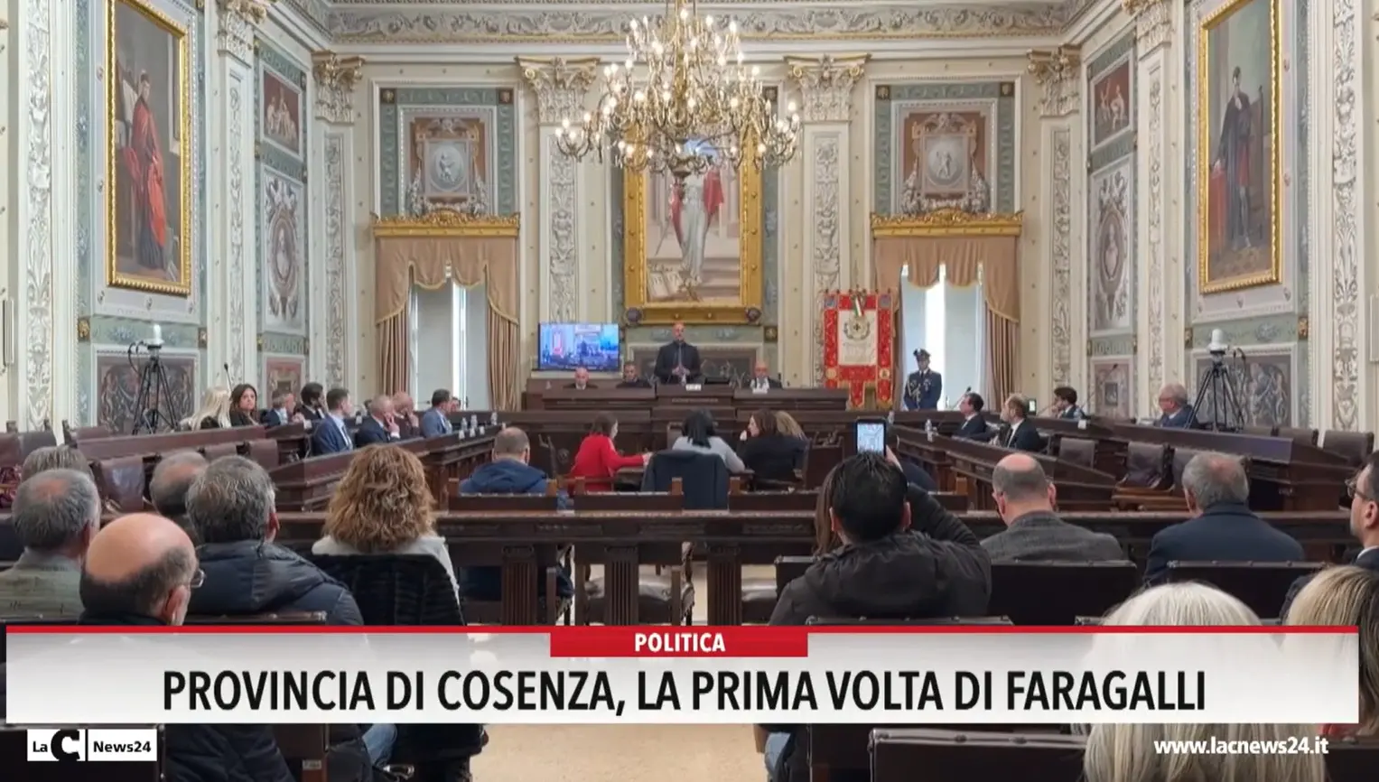 Provincia di Cosenza, la prima volta di Faragalli