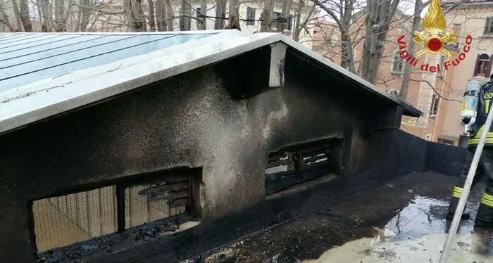 Incendio alla Biennale di Venezia, in fiamme il tetto del Padiglione Serbia: interventi difficili per il vento\n