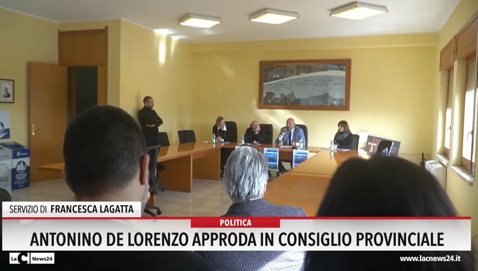 Antonino De Lorenzo approda in consiglio provinciale