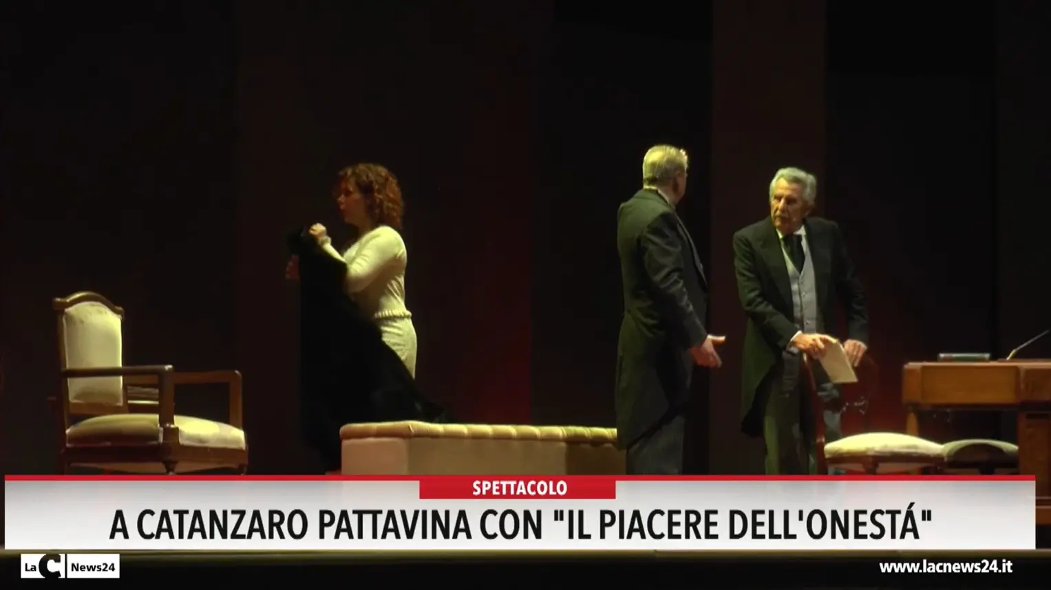 A Catanzaro Pattavina con il piacere dell'onestà