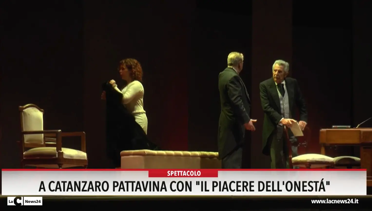 A Catanzaro Pattavina con il piacere dell'onestà