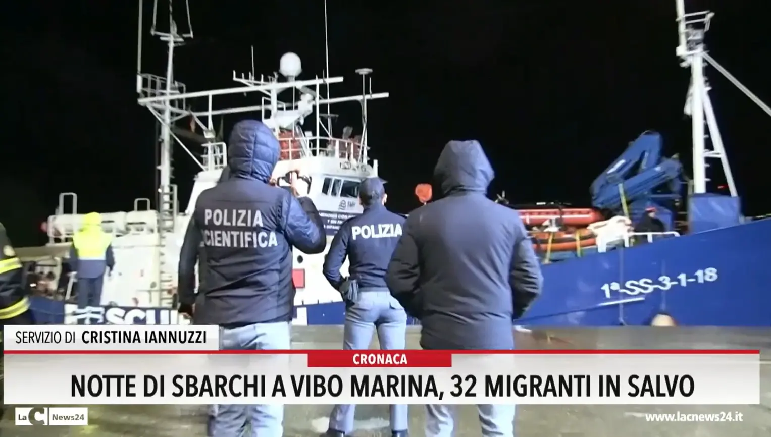 Notte di sbarchi a Vibo Marina, 32 migranti in salvo