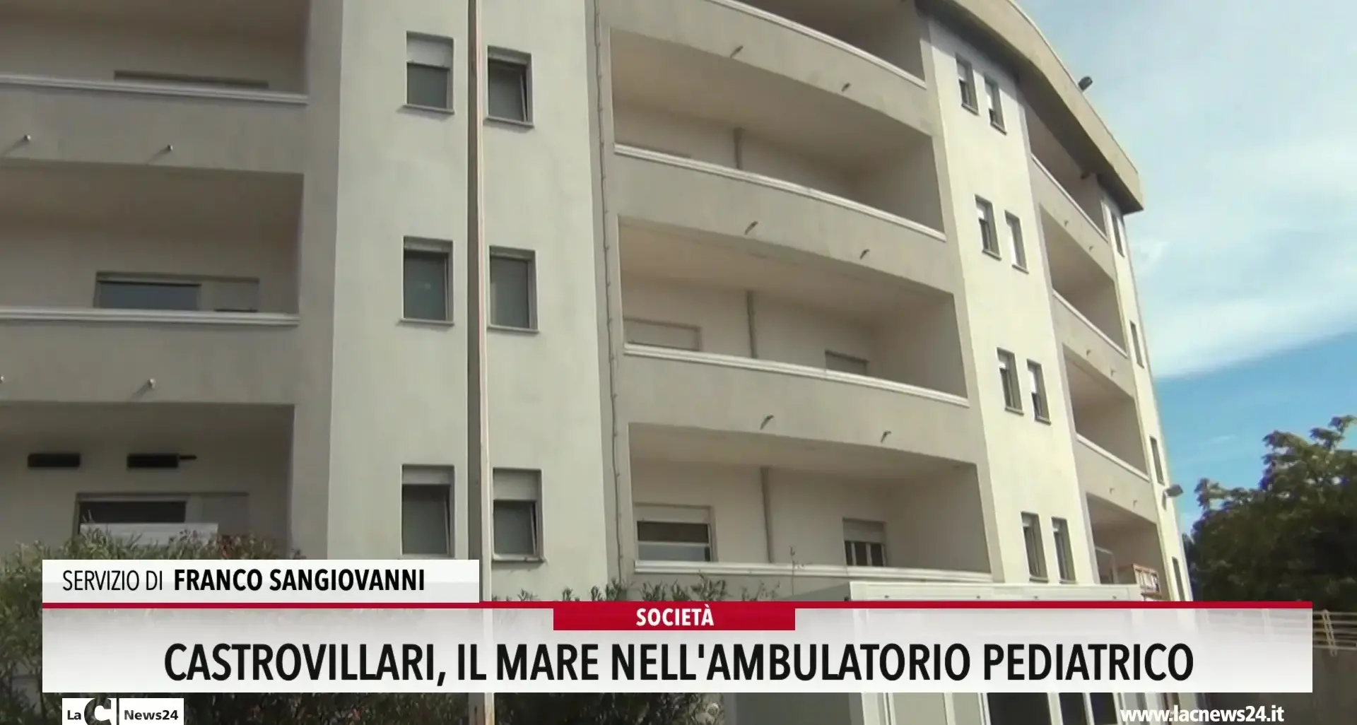 Castrovillari, il mare nell ambulatorio pediatrico